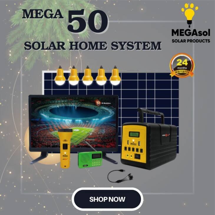 Mega50 -PayGo- Solar Home System